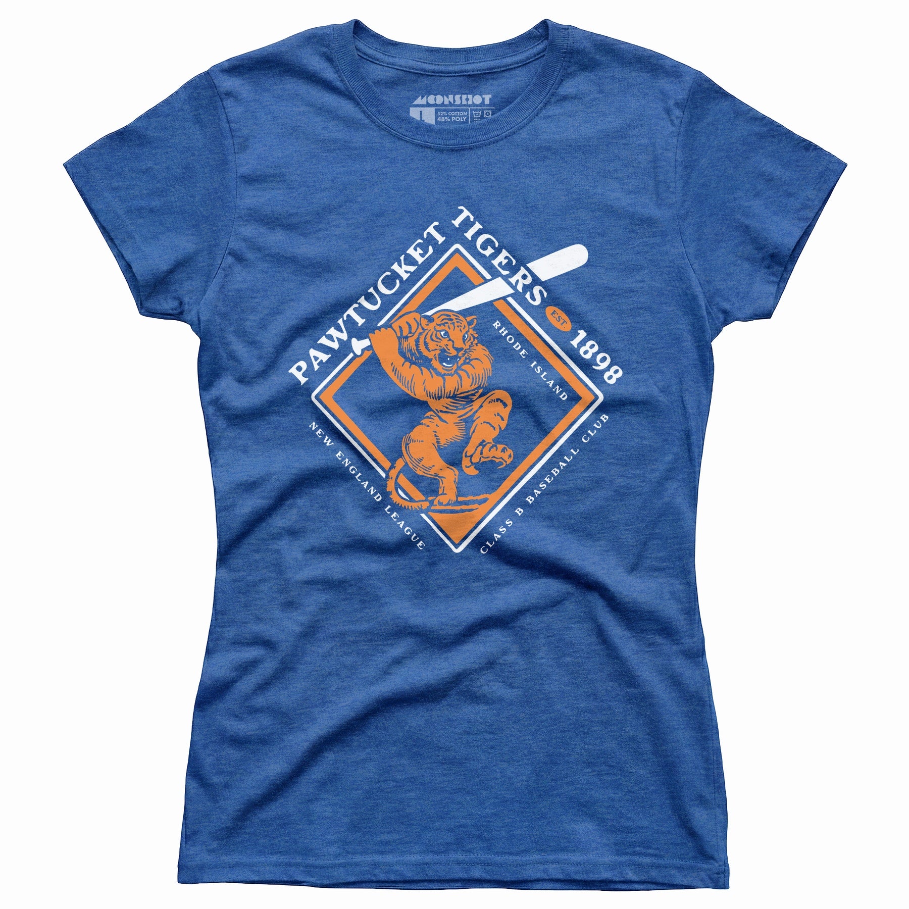 Pawtucket Tigers - Rhode Island - Vintage Defunct Baseball Teams - Women's T-Shirt