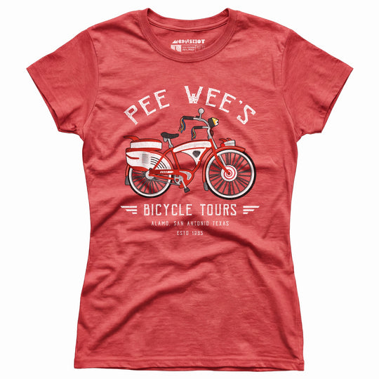 Pee Wee's Bicycle Tours - Women's T-Shirt