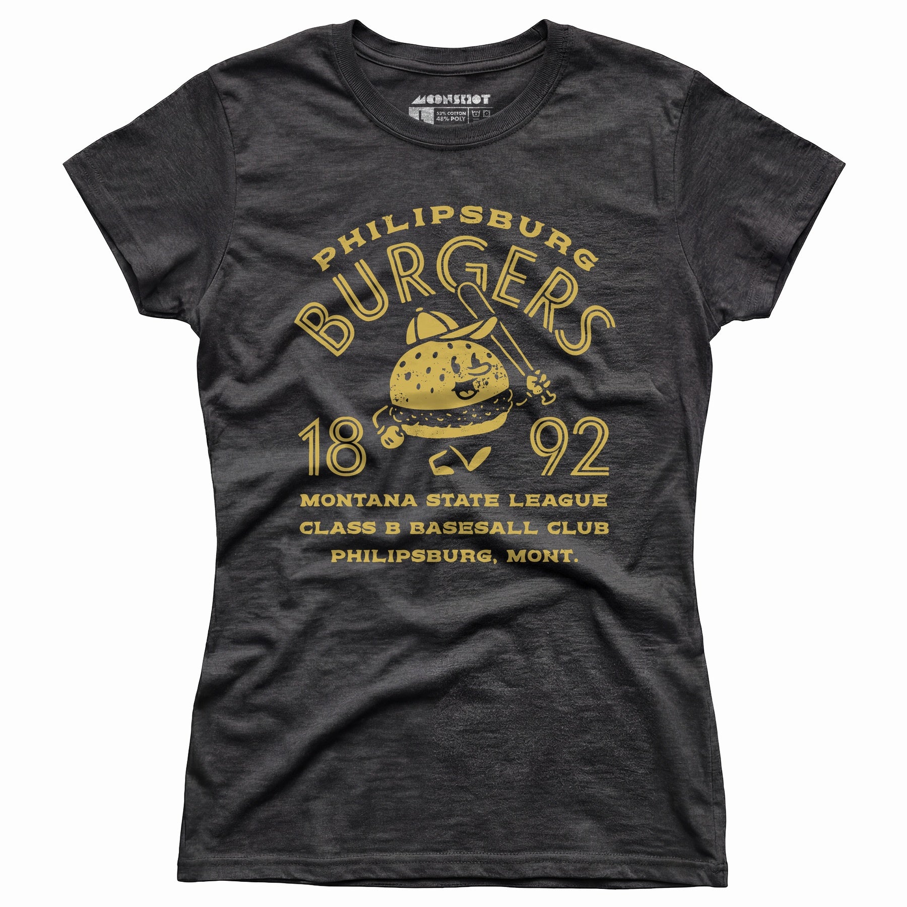 Philipsburg Burgers - Montana - Vintage Defunct Baseball Teams - Women's T-Shirt