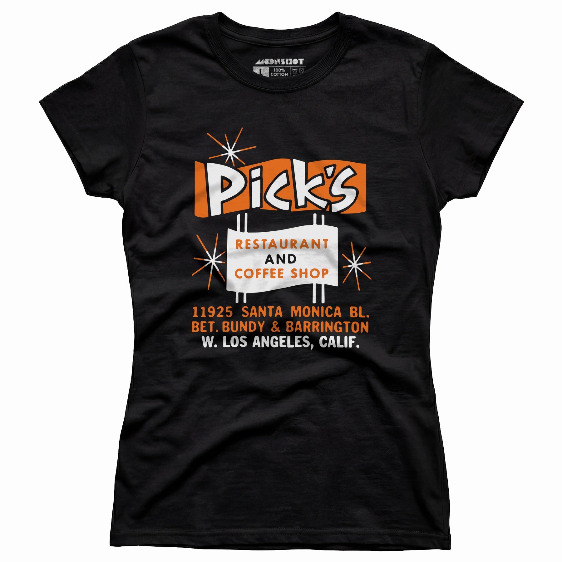 Pick's - Los Angeles, CA - Vintage Restaurant - Women's T-Shirt