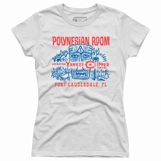 Polynesian Room - Fort Lauderdale, FL - Vintage Tiki Bar - Women's T-Shirt