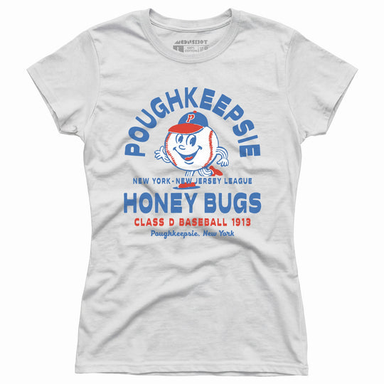 Poughkeepsie Honey Bugs - New Jersey - Vintage Defunct Baseball Teams - Women's T-Shirt