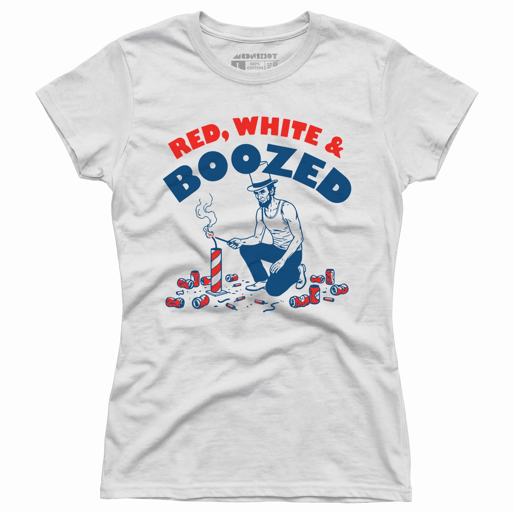 Red, White & Boozed - Women's T-Shirt