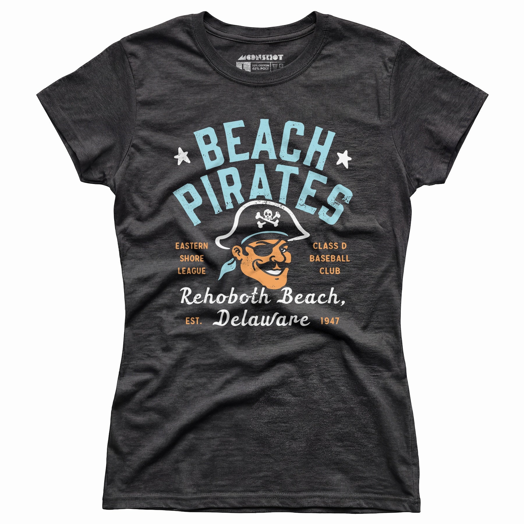 Rehoboth Beach Pirates - Delaware - Vintage Defunct Baseball Teams - Women's T-Shirt