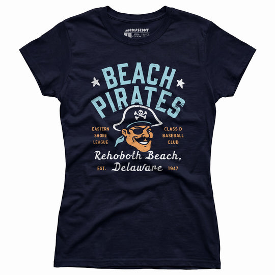 Rehoboth Beach Pirates - Delaware - Vintage Defunct Baseball Teams - Women's T-Shirt