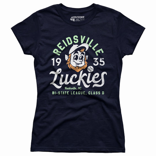 Reidsville Luckies - North Carolina - Vintage Defunct Baseball Teams - Women's T-Shirt