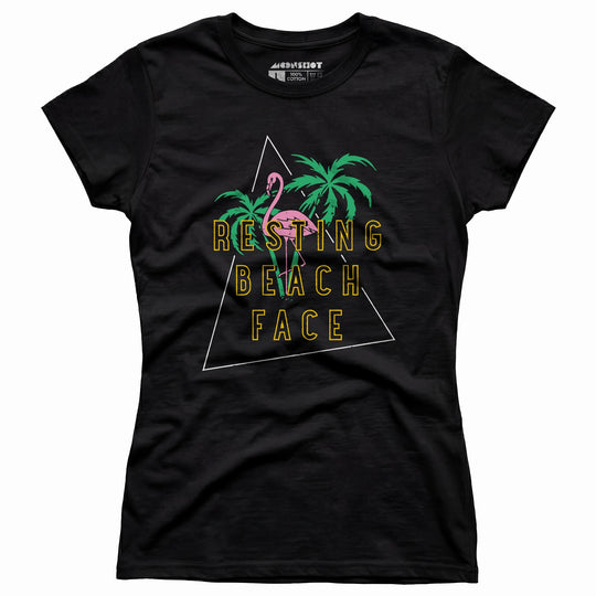 Resting Beach Face - Women's T-Shirt