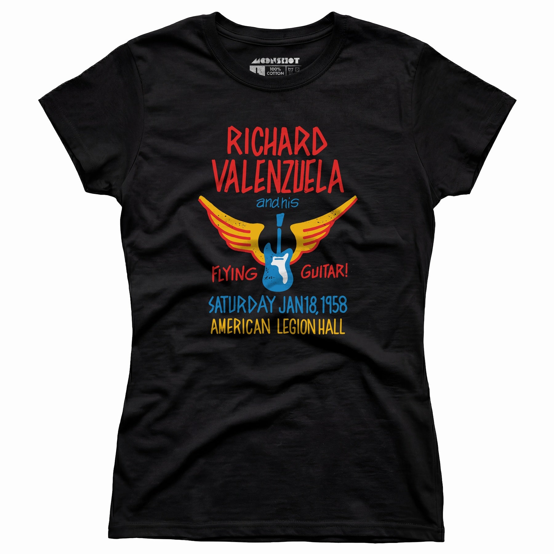 Richard Valenzuela and His Flying Guitar - Women's T-Shirt