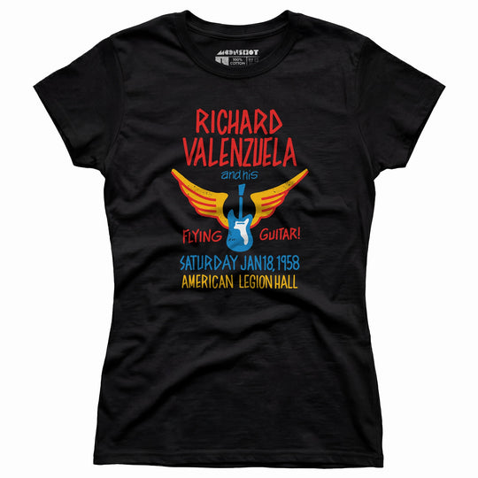 Richard Valenzuela and His Flying Guitar - Women's T-Shirt