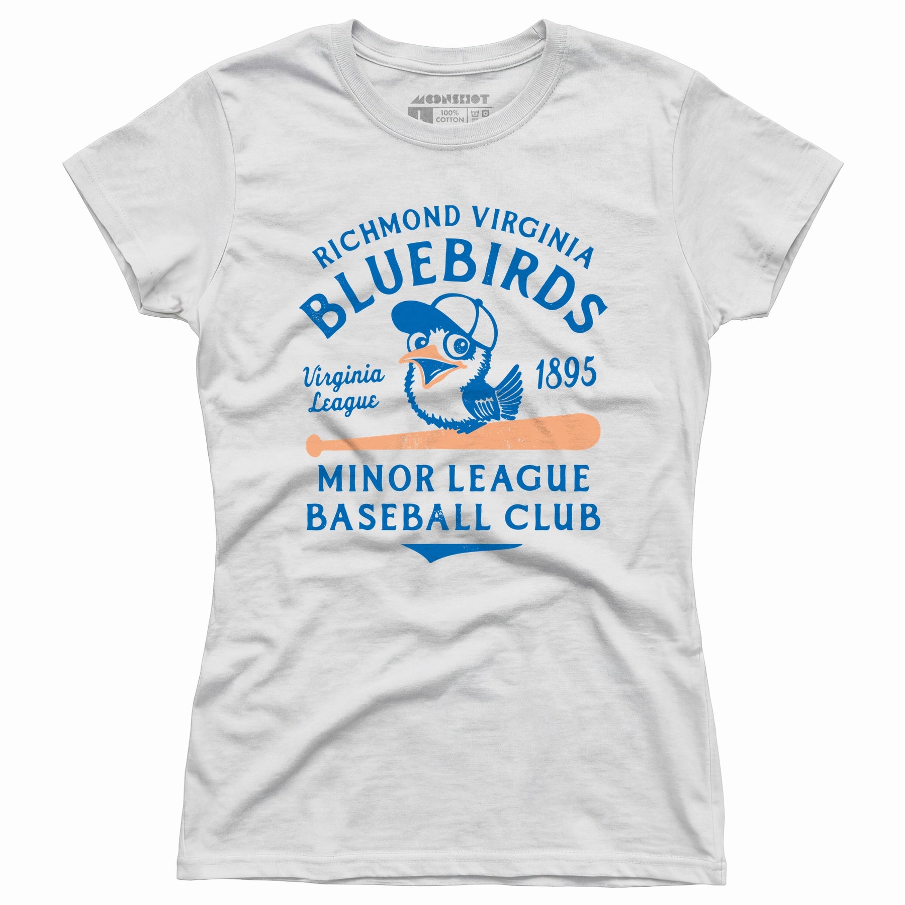 Richmond Bluebirds - Virginia - Vintage Defunct Baseball Teams - Women's T-Shirt