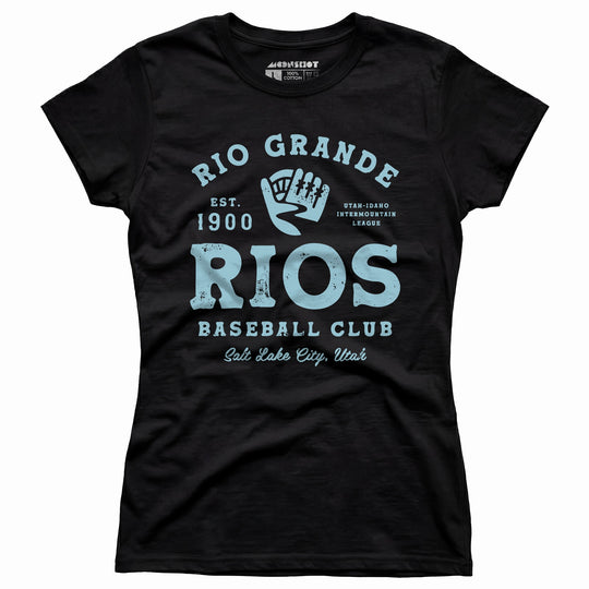 Rio Grande Rios - Utah - Vintage Defunct Baseball Teams - Women's T-Shirt