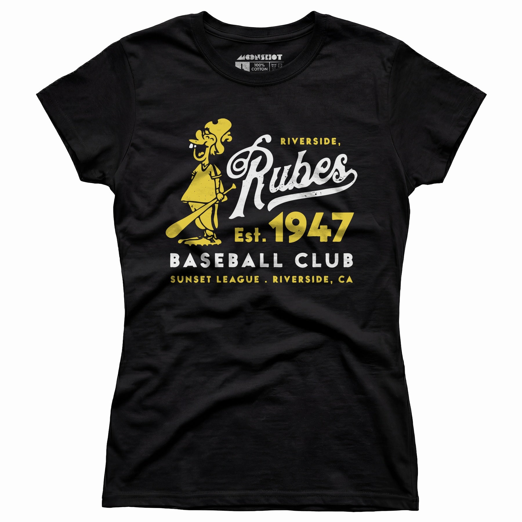 Riverside Rubes - California - Vintage Defunct Baseball Teams - Women's T-Shirt