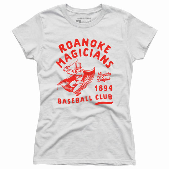 Roanoke Magicians - Virginia - Vintage Defunct Baseball Teams - Women's T-Shirt
