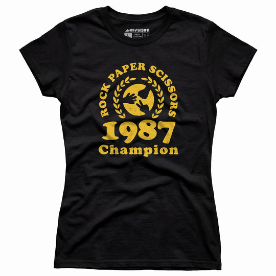 Rock Paper Scissors Champion - Women's T-Shirt