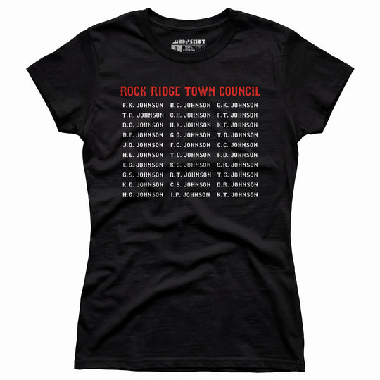 Rock Ridge Town Council - Women's T-Shirt