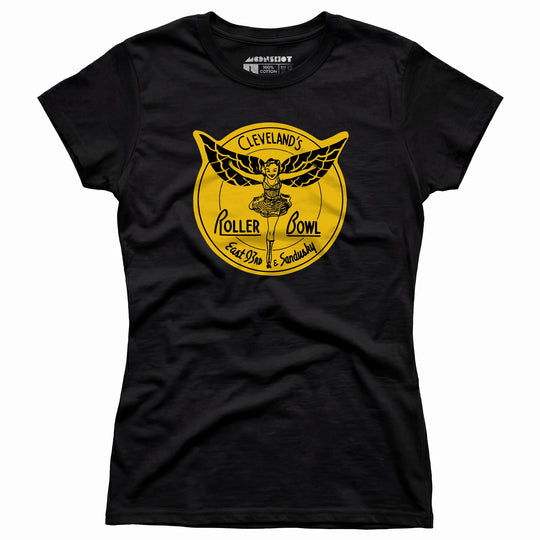 Roller Bowl - Cleveland, OH - Vintage Roller Rink - Women's T-Shirt