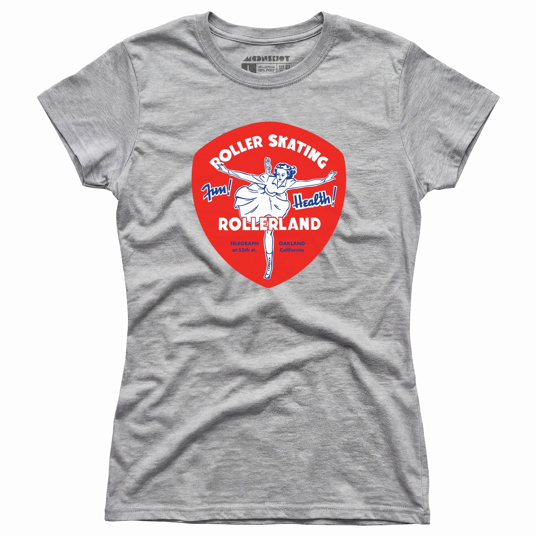 Rollerland - Oakland, CA - Vintage Roller Rink - Women's T-Shirt