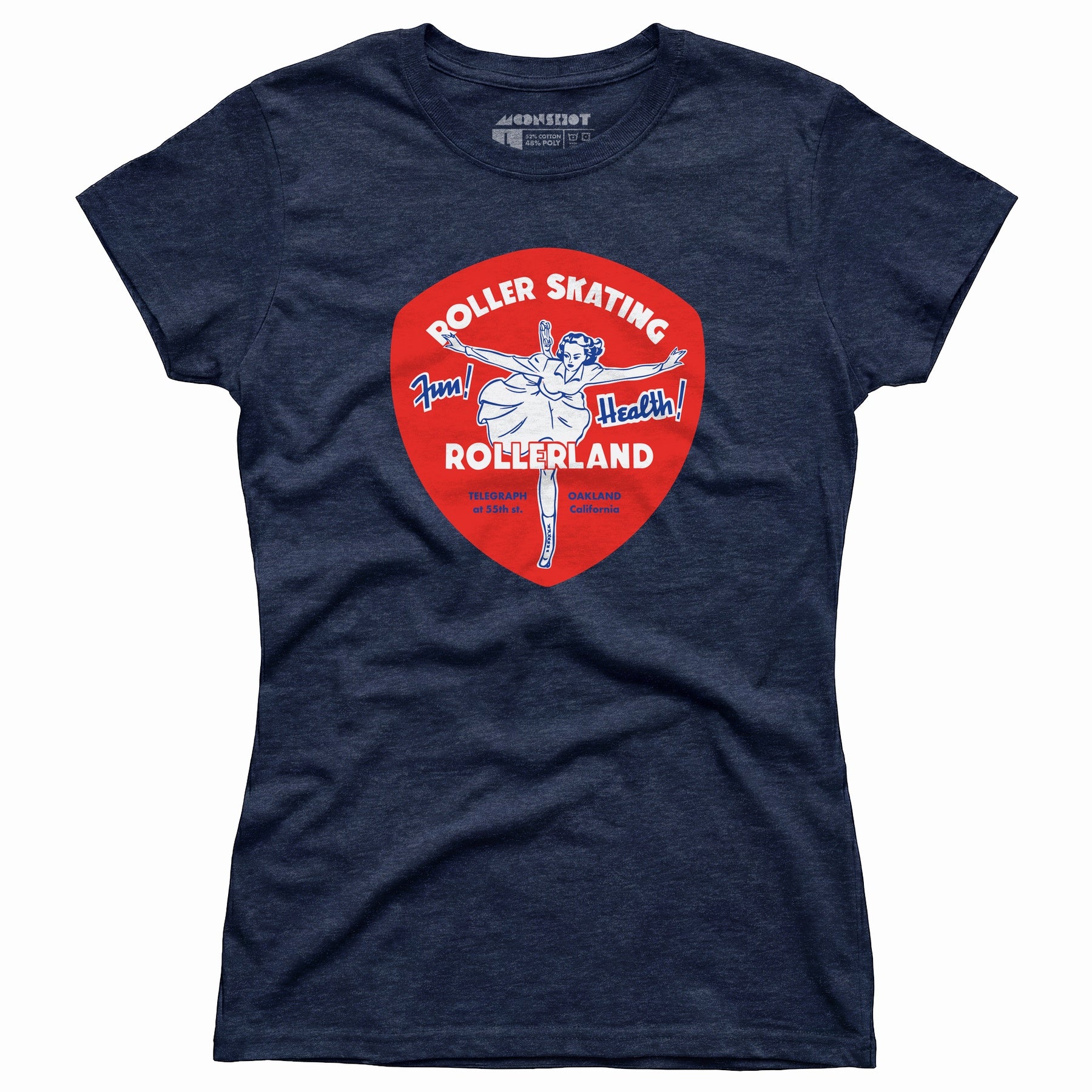 Rollerland - Oakland, CA - Vintage Roller Rink - Women's T-Shirt
