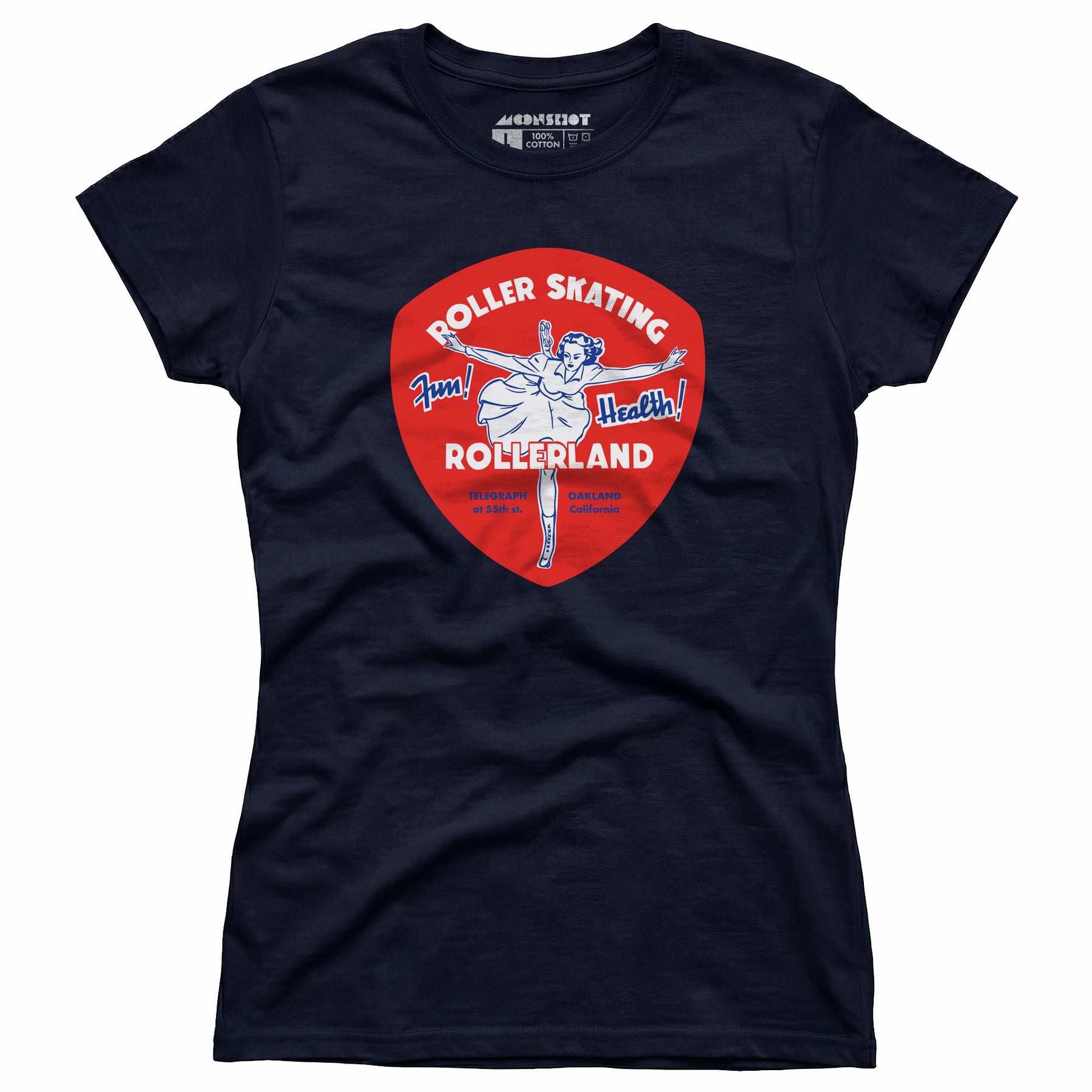 Rollerland - Oakland, CA - Vintage Roller Rink - Women's T-Shirt