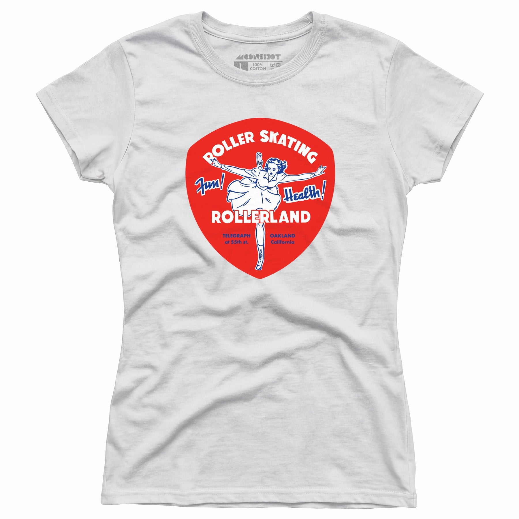 Rollerland - Oakland, CA - Vintage Roller Rink - Women's T-Shirt