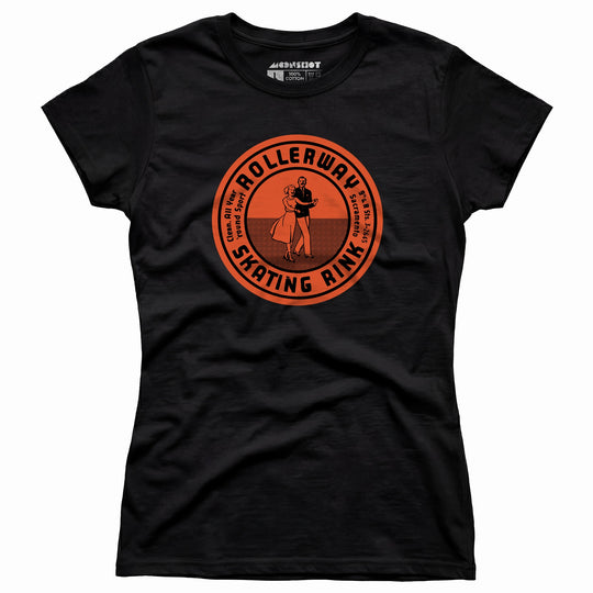 Rollerway - Sacramento, CA - Vintage Roller Rink - Women's T-Shirt