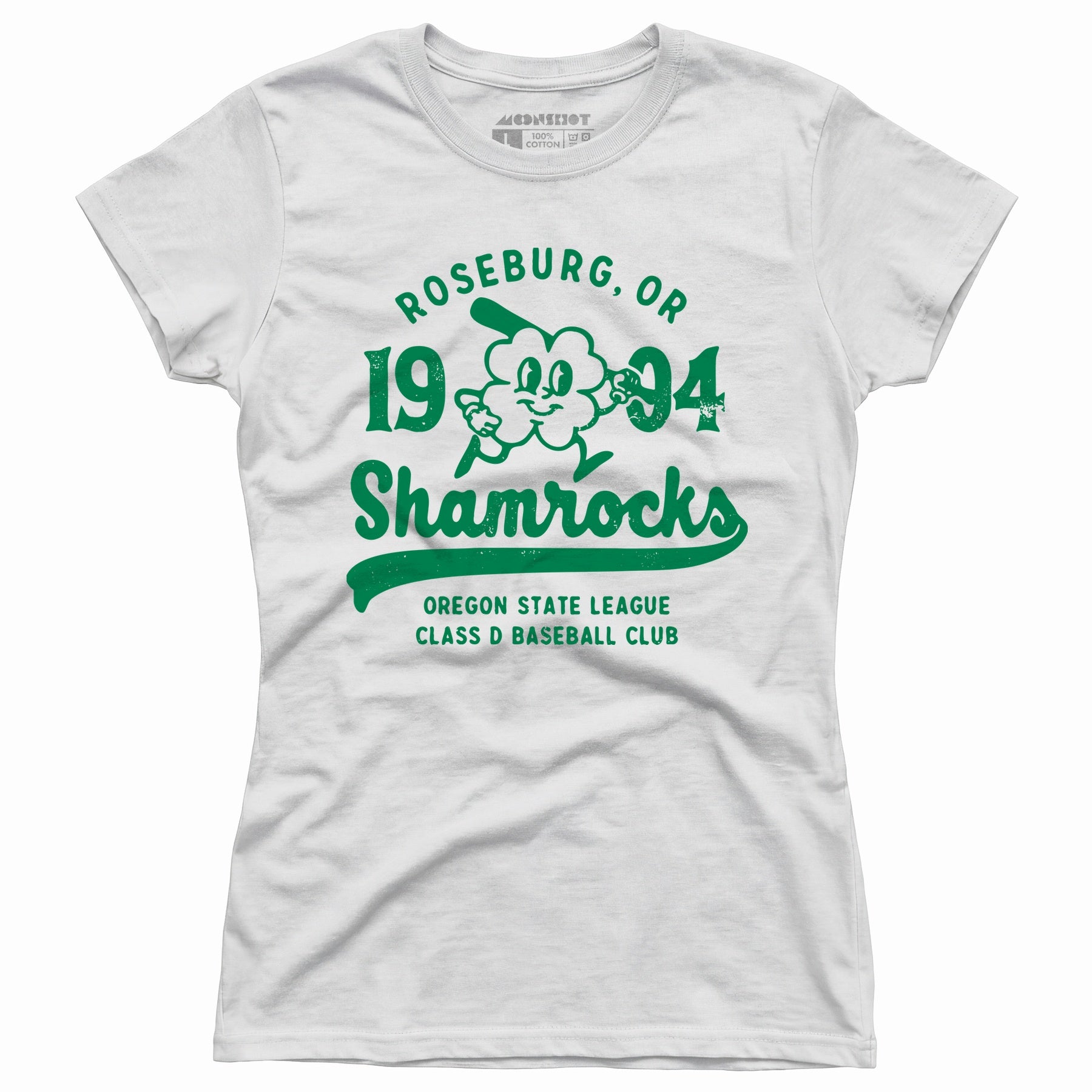Roseburg Shamrocks - Oregon - Vintage Defunct Baseball Teams - Women's T-Shirt