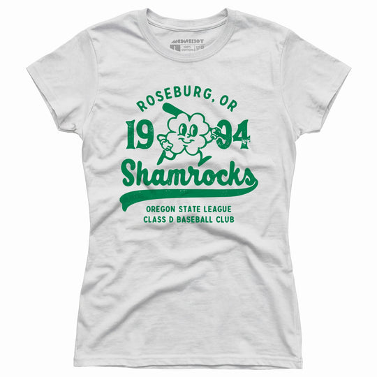 Roseburg Shamrocks - Oregon - Vintage Defunct Baseball Teams - Women's T-Shirt