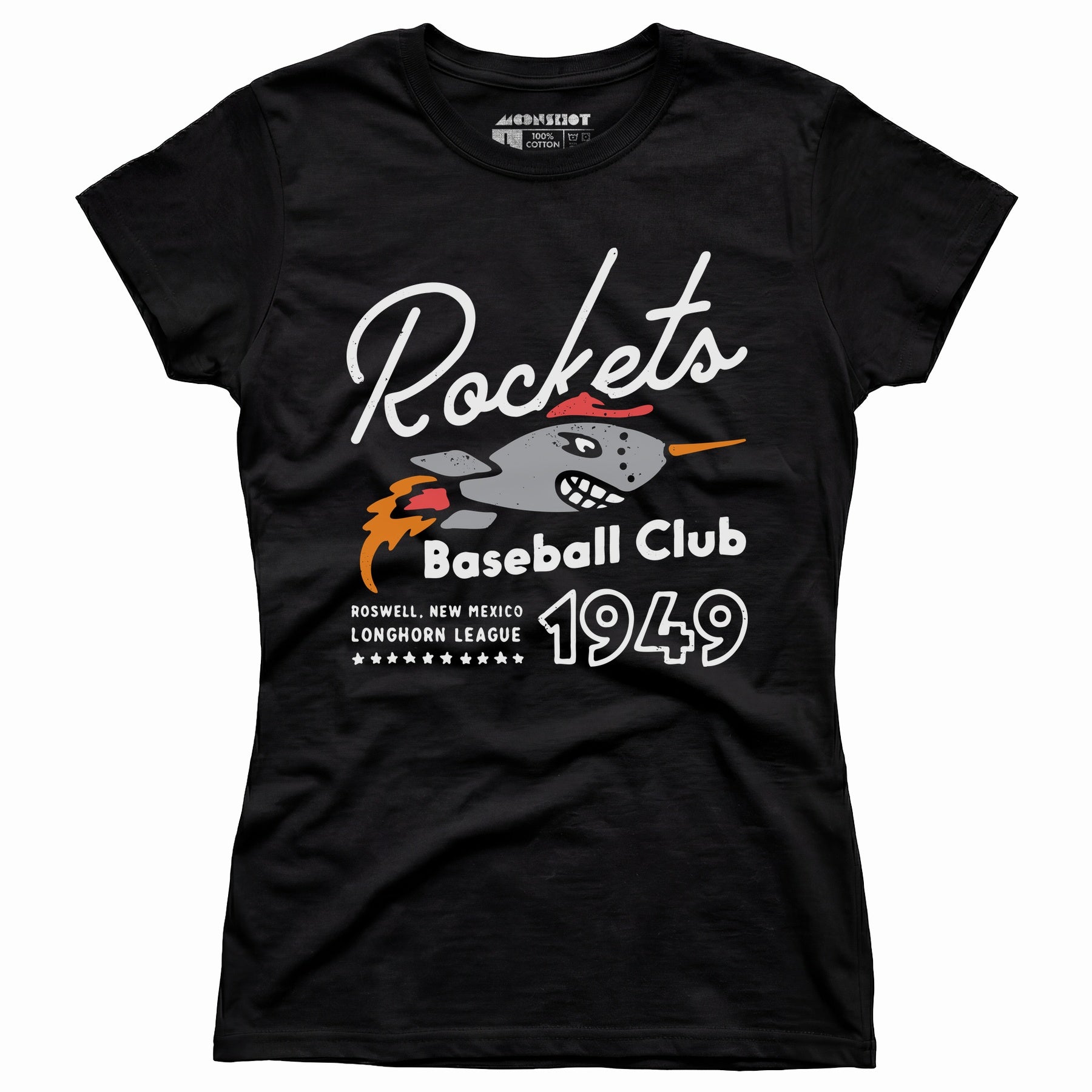 Roswell Rockets - New Mexico - Vintage Defunct Baseball Teams - Women's T-Shirt