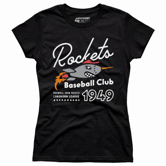 Roswell Rockets - New Mexico - Vintage Defunct Baseball Teams - Women's T-Shirt