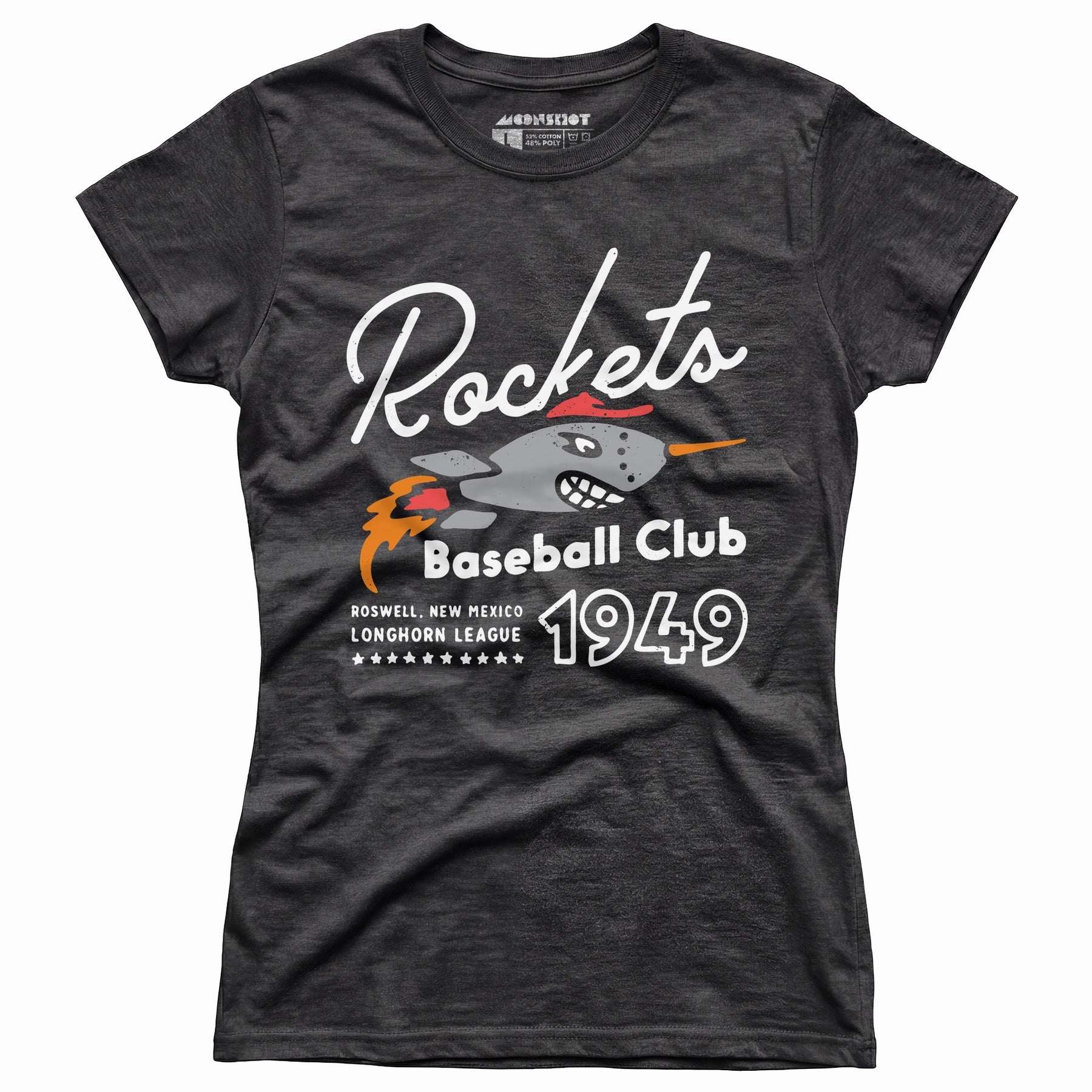 Roswell Rockets - New Mexico - Vintage Defunct Baseball Teams - Women's T-Shirt