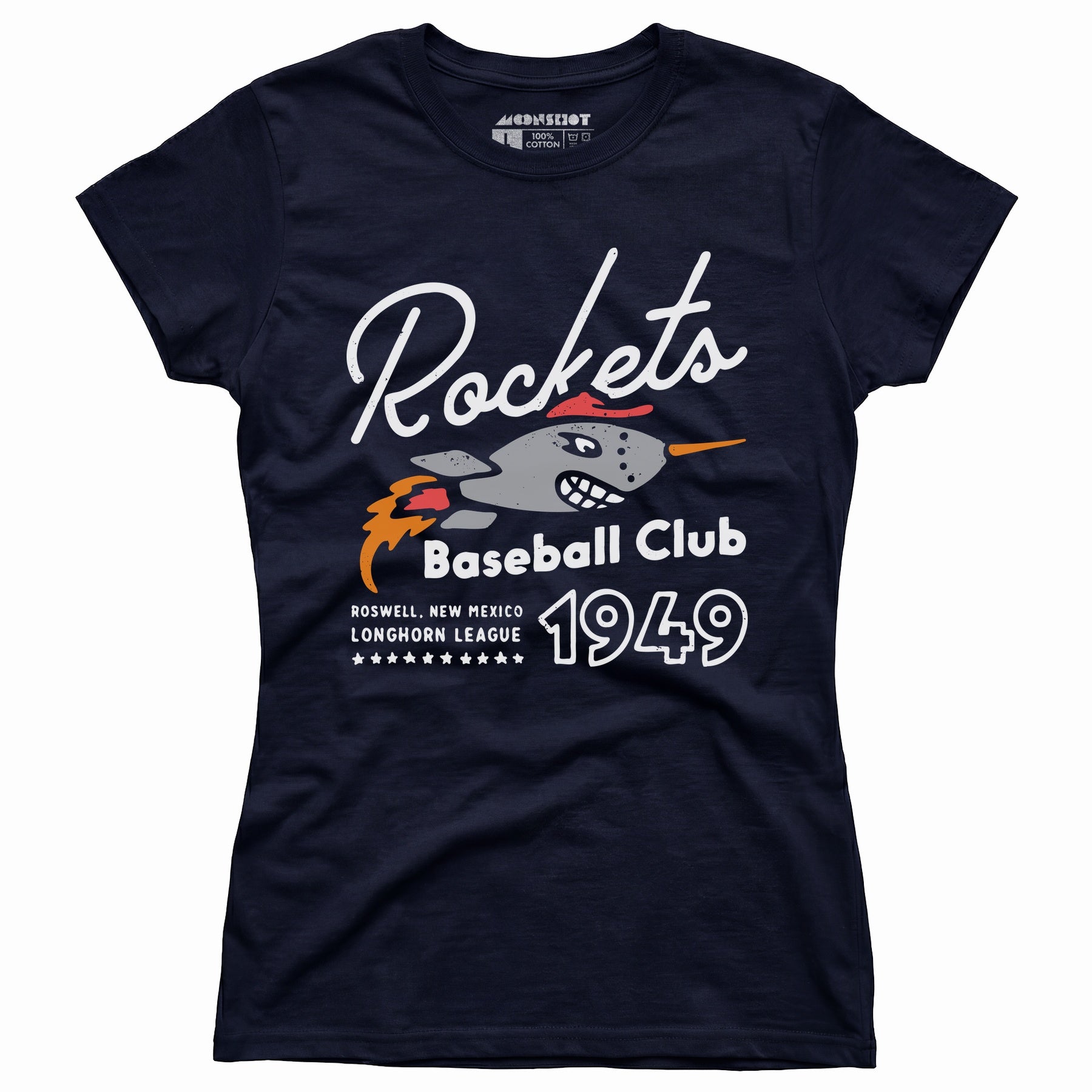 Roswell Rockets - New Mexico - Vintage Defunct Baseball Teams - Women's T-Shirt