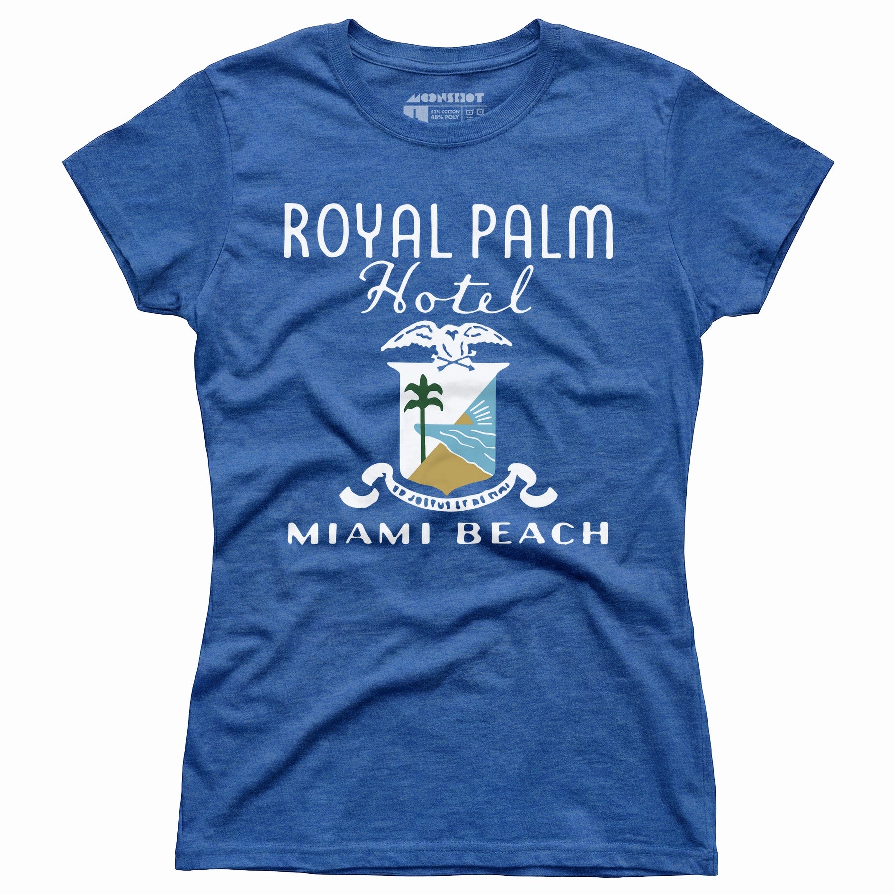 Royal Palm - Miami, FL - Vintage Hotel - Women's T-Shirt