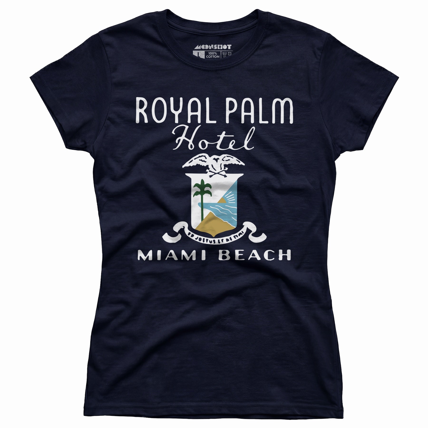 Royal Palm - Miami, FL - Vintage Hotel - Women's T-Shirt