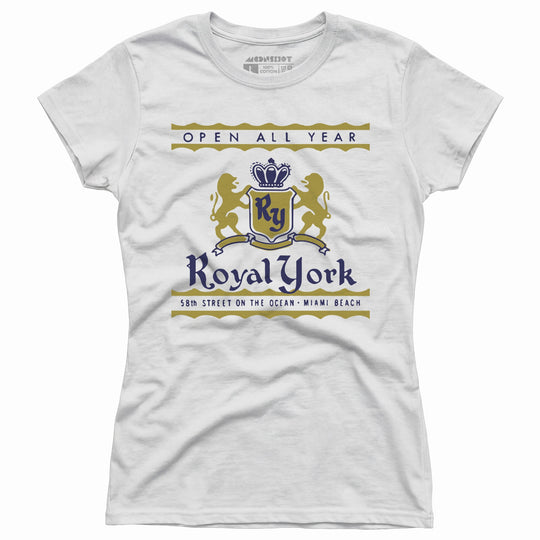 Royal York - Miami, FL - Vintage Hotel - Women's T-Shirt
