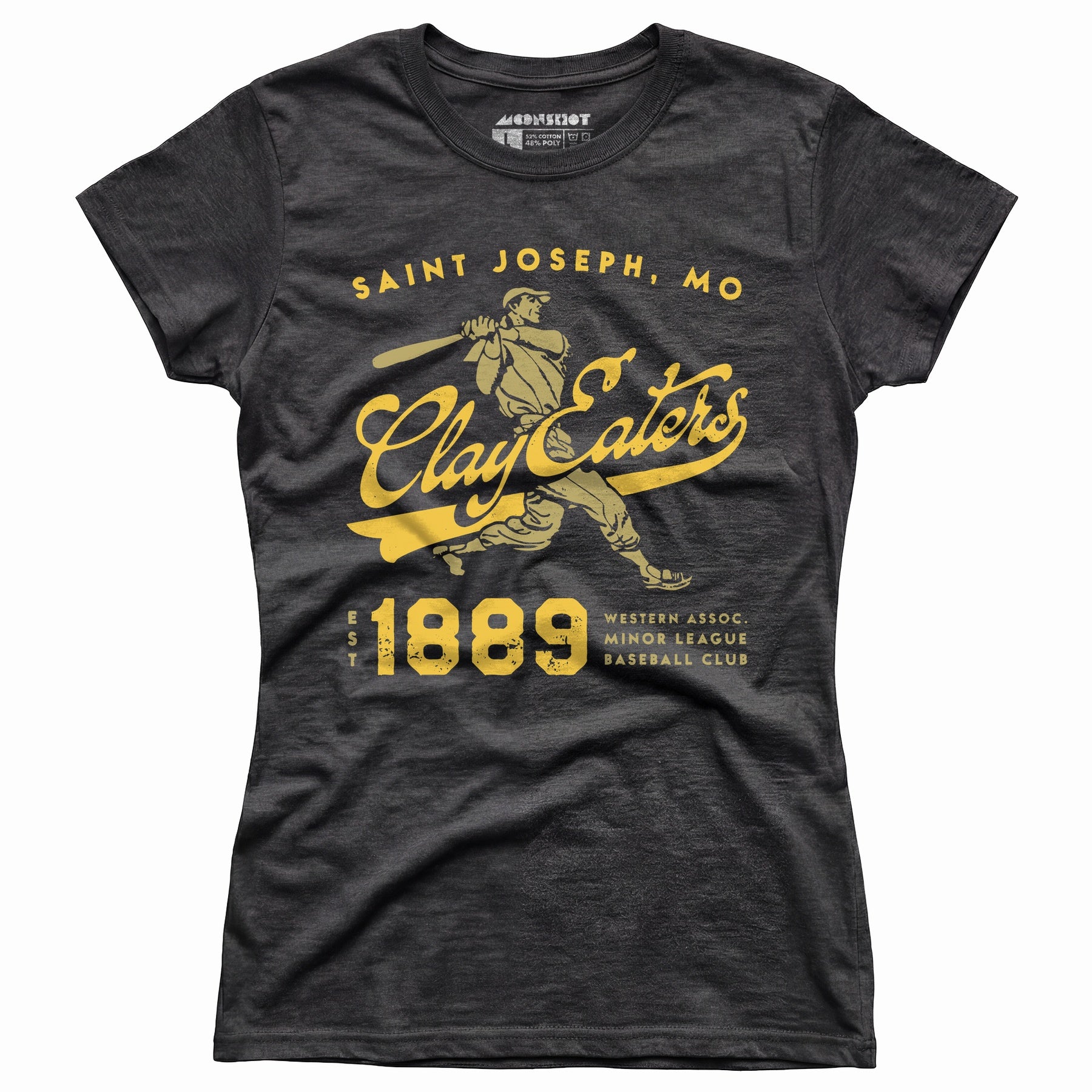 Saint Joseph Clay Eaters - Missouri - Vintage Defunct Baseball Teams - Women's T-Shirt
