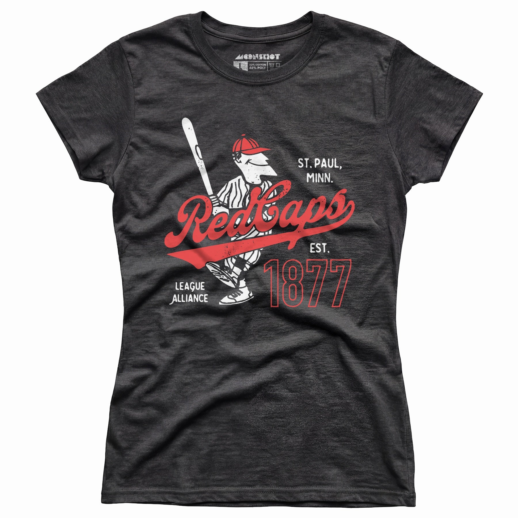 Saint Paul Red Caps - Minnesota - Vintage Defunct Baseball Teams - Women's T-Shirt