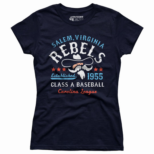 Salem Rebels - Virginia - Vintage Defunct Baseball Teams - Women's T-Shirt