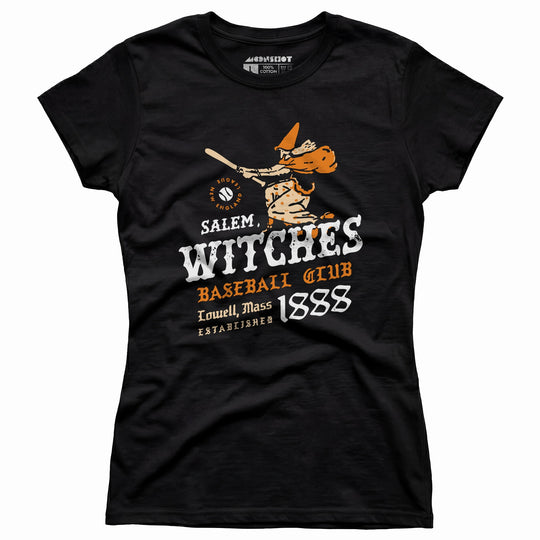 Salem Witches - Massachusetts - Vintage Defunct Baseball Teams - Women's T-Shirt
