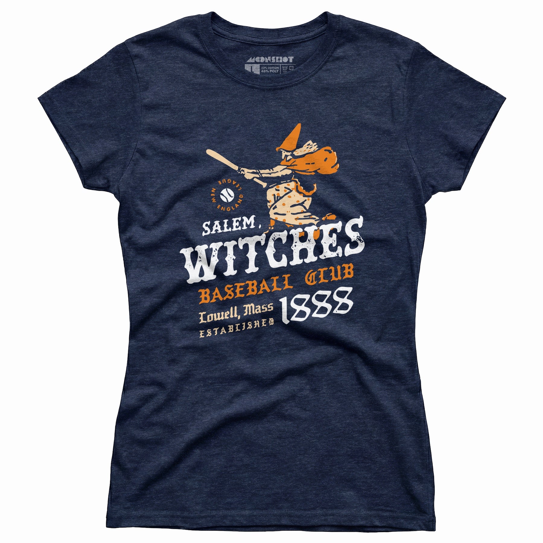 Salem Witches - Massachusetts - Vintage Defunct Baseball Teams - Women's T-Shirt