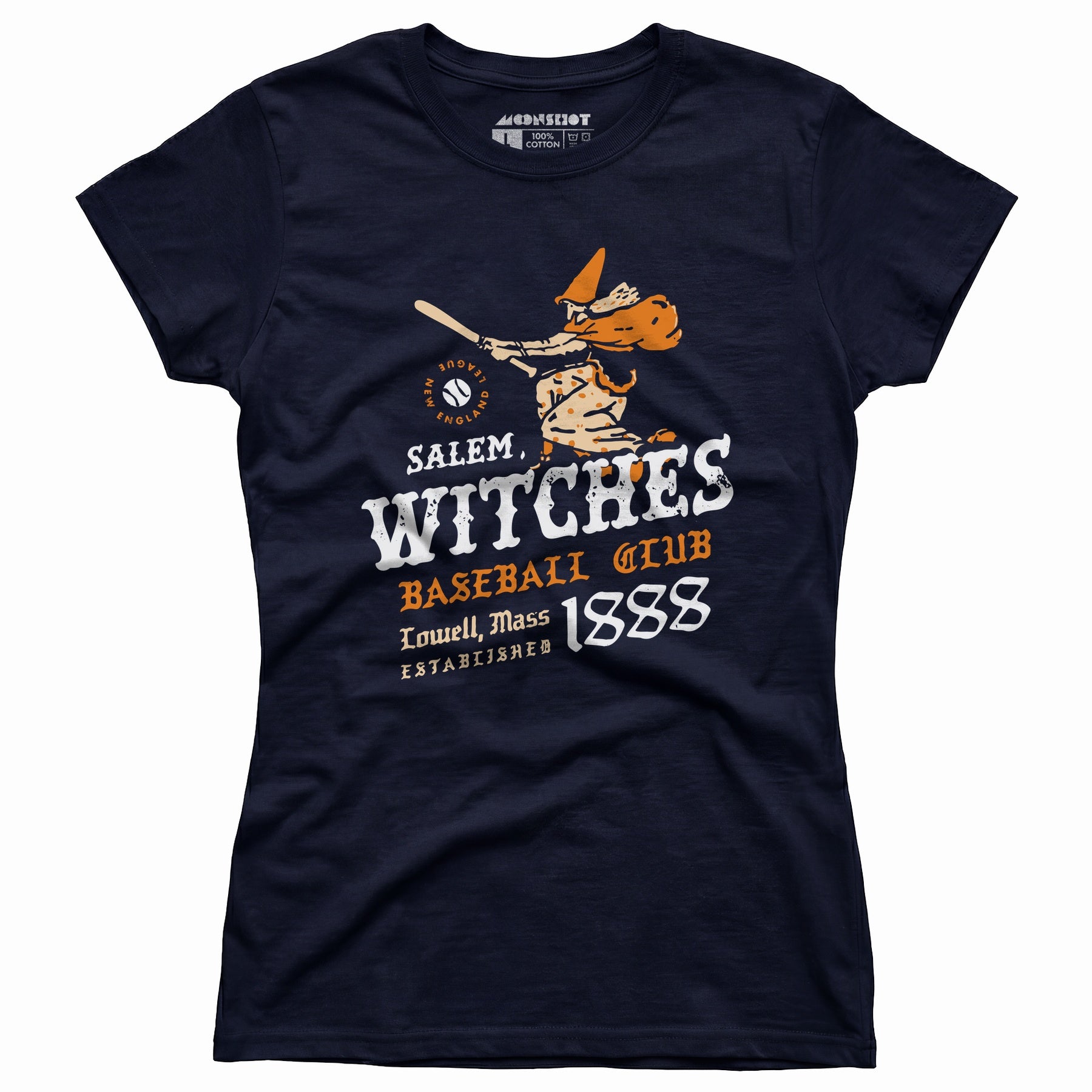 Salem Witches - Massachusetts - Vintage Defunct Baseball Teams - Women's T-Shirt