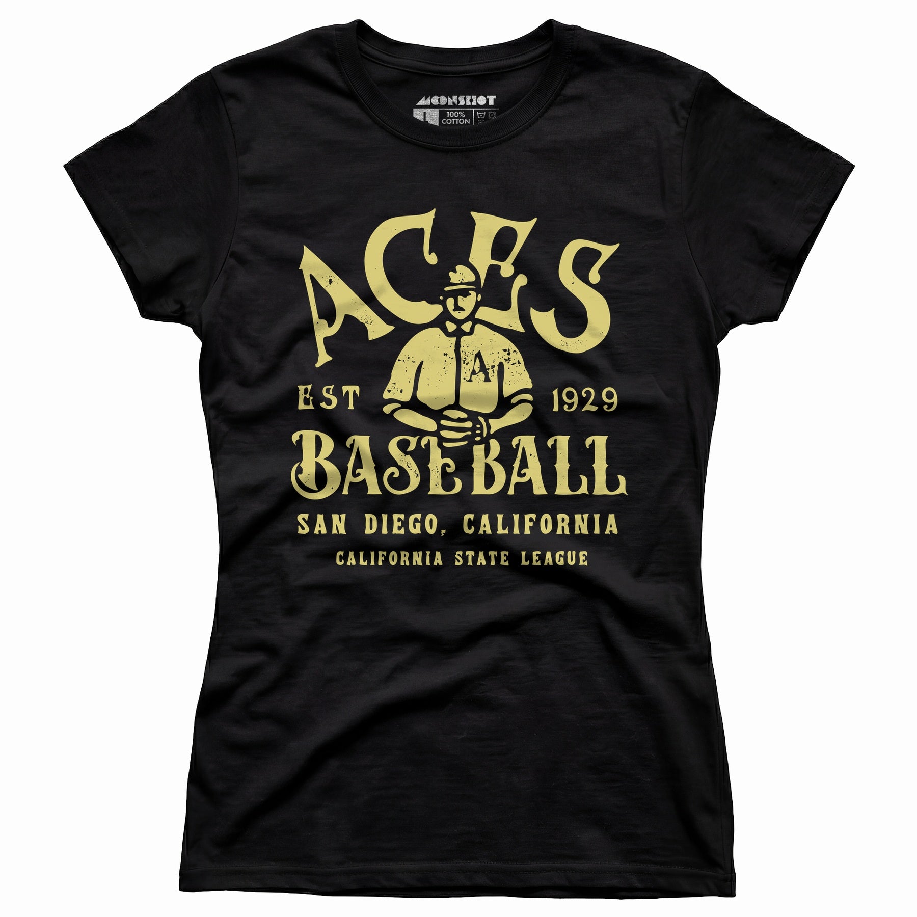San Diego Aces - California - Vintage Defunct Baseball Teams - Women's T-Shirt