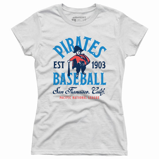 San Francisco Pirates - California - Vintage Defunct Baseball Teams - Women's T-Shirt
