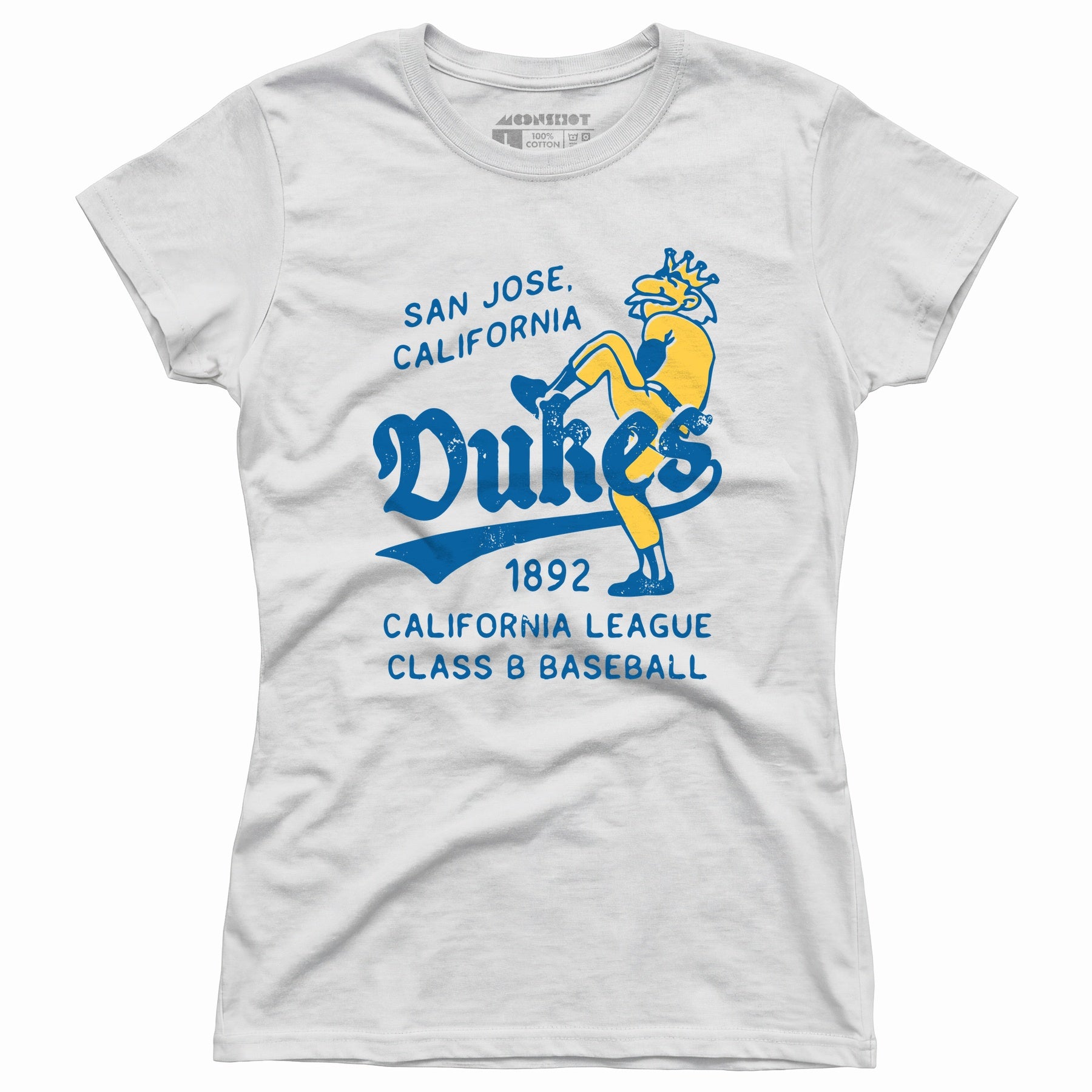 San Jose Dukes - California - Vintage Defunct Baseball Teams - Women's T-Shirt