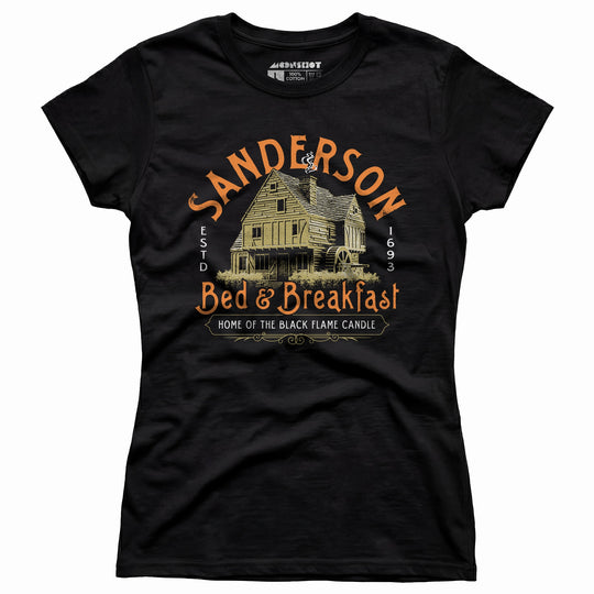 Sanderson Bed & Breakfast ESTD 1693 - Women's T-Shirt