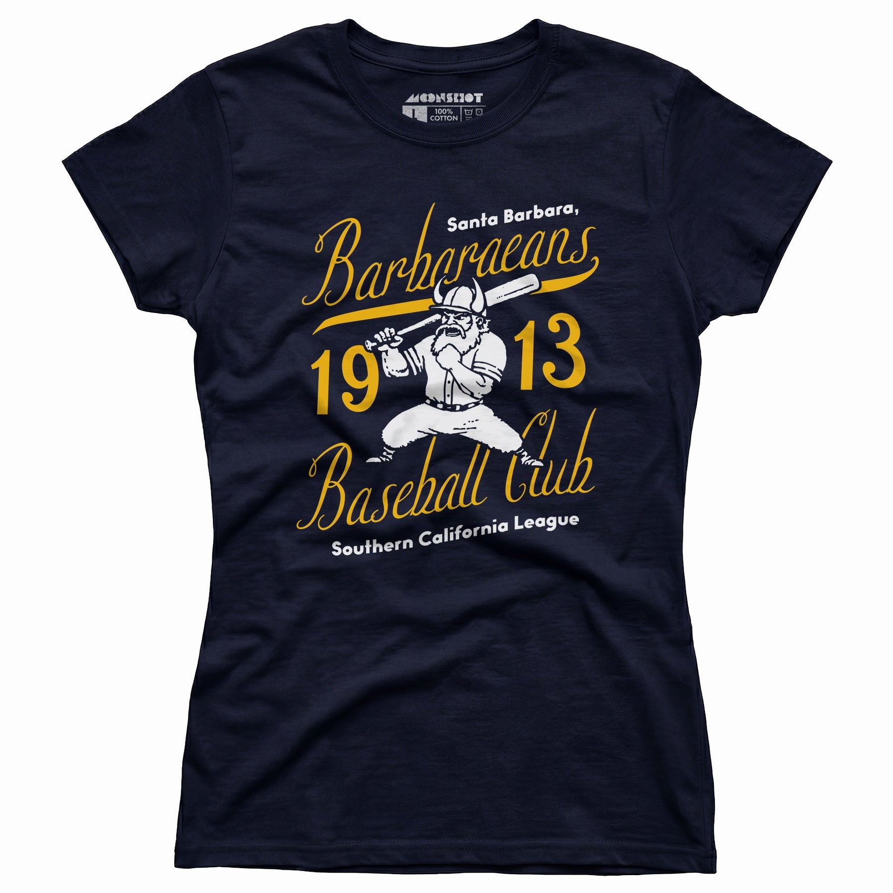 Santa Barbara Barbaraeans - California - Vintage Defunct Baseball Teams - Women's T-Shirt