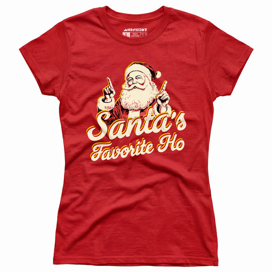 Santa's Favorite Ho - Women's T-Shirt