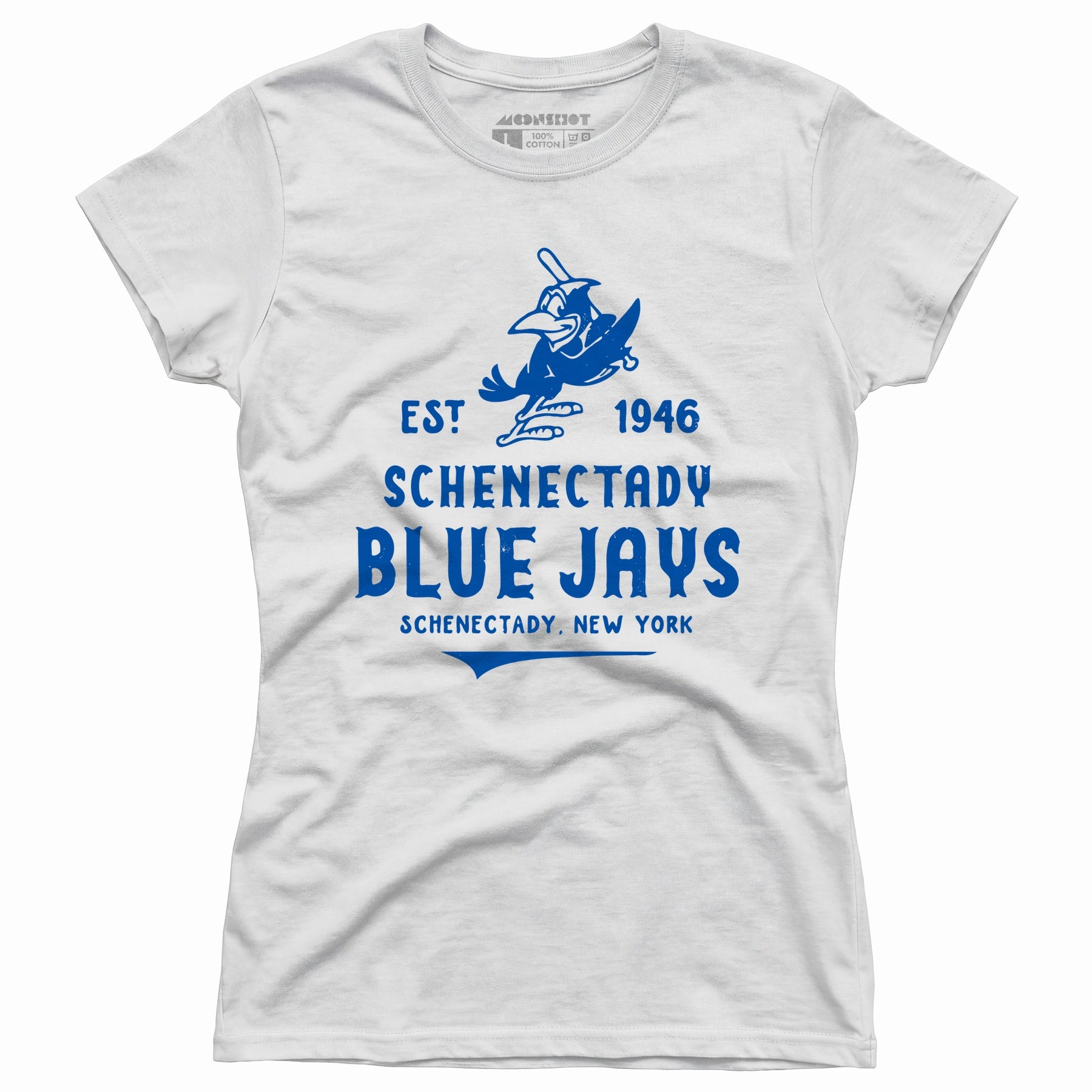 Schenectady Blue Jays - New York - Vintage Defunct Baseball Teams - Women's T-Shirt