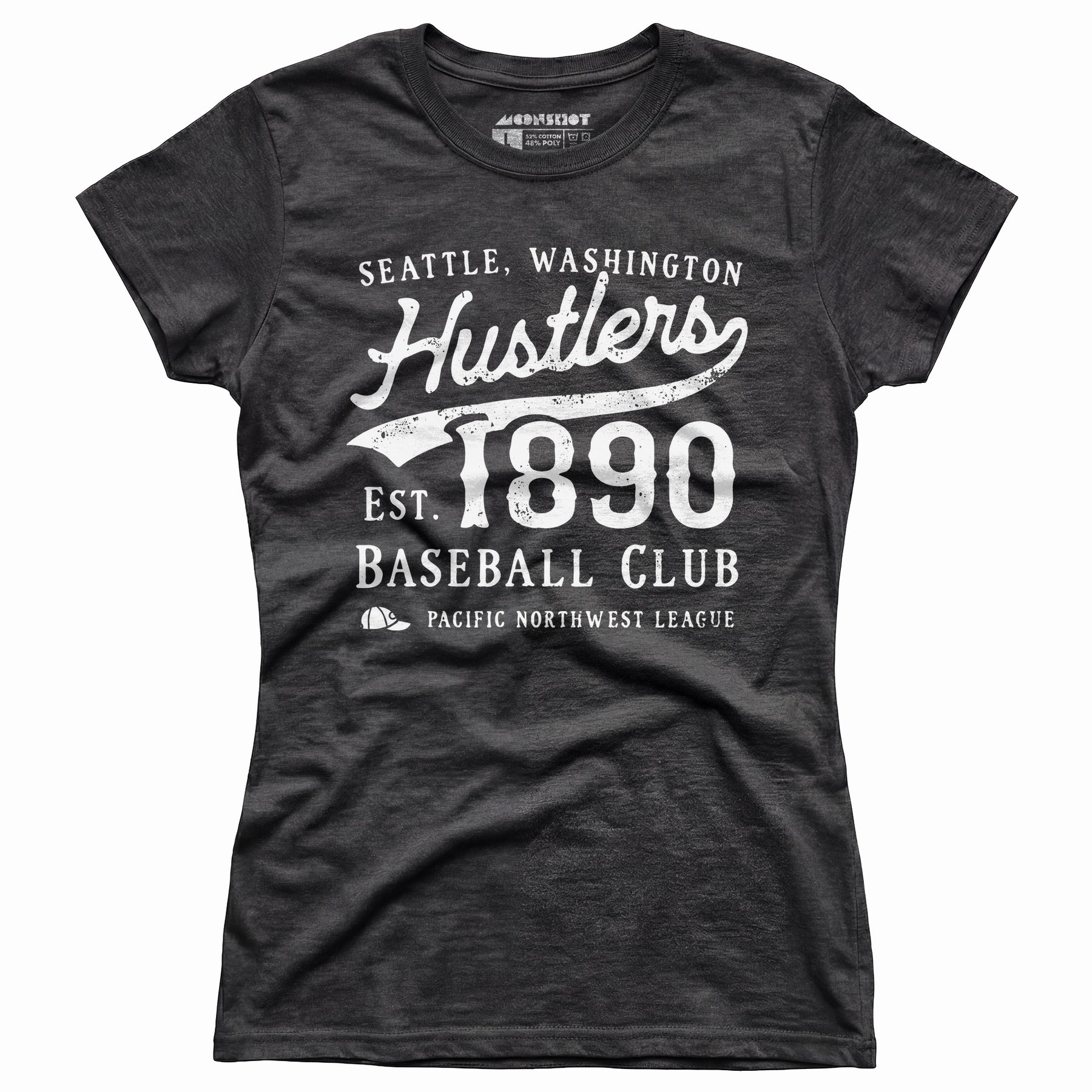 Seattle Hustlers - Washington - Vintage Defunct Baseball Teams - Women's T-Shirt