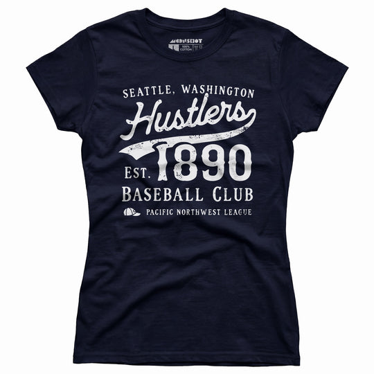 Seattle Hustlers - Washington - Vintage Defunct Baseball Teams - Women's T-Shirt