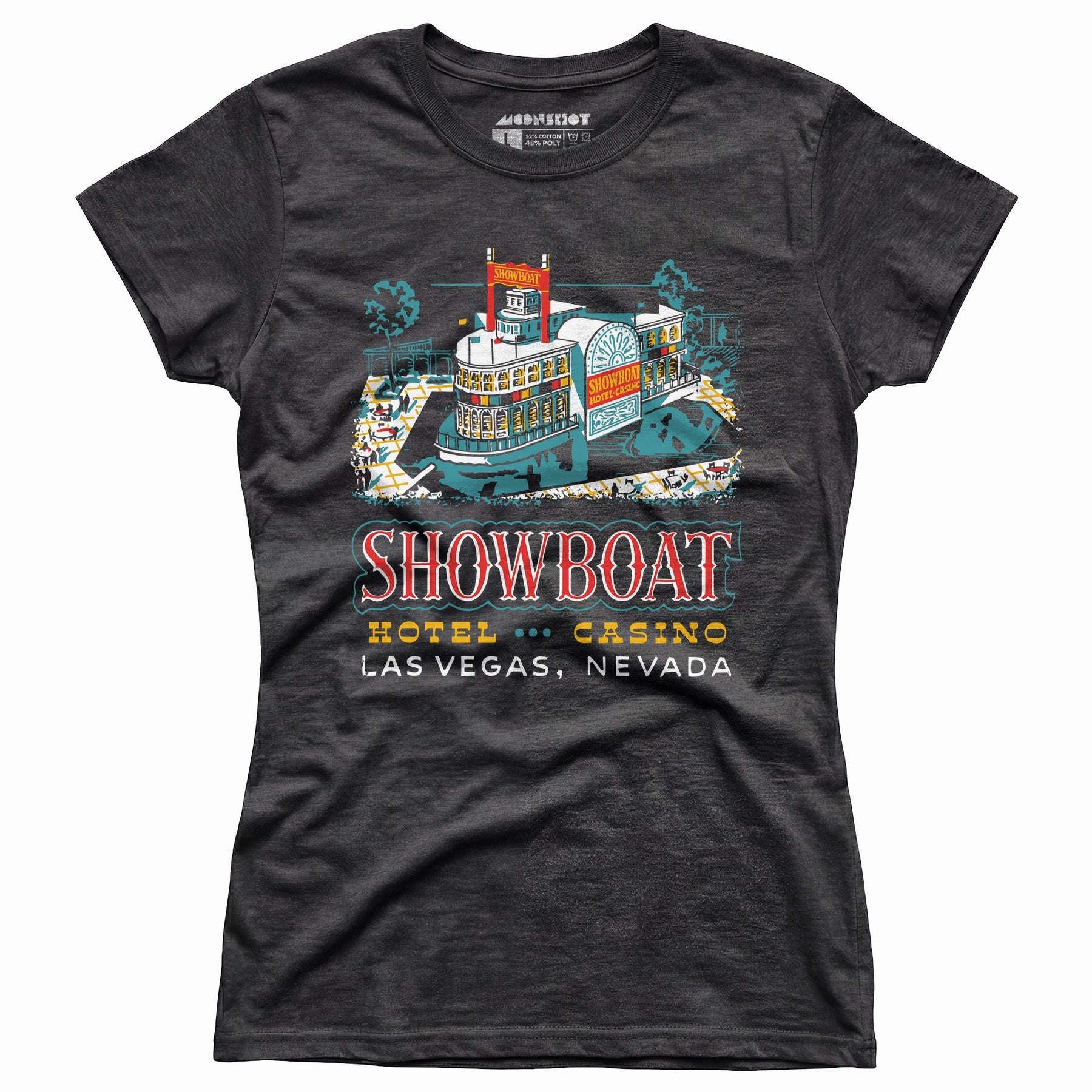Showboat Hotel & Casino v2 - Vintage Las Vegas - Women's T-Shirt